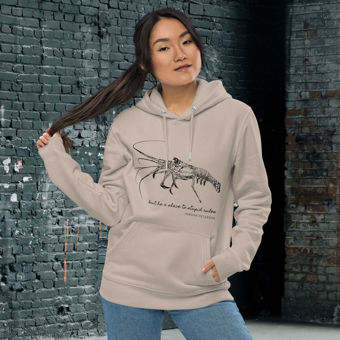 SLAVE Jordan Peterson Ladies Hoodie