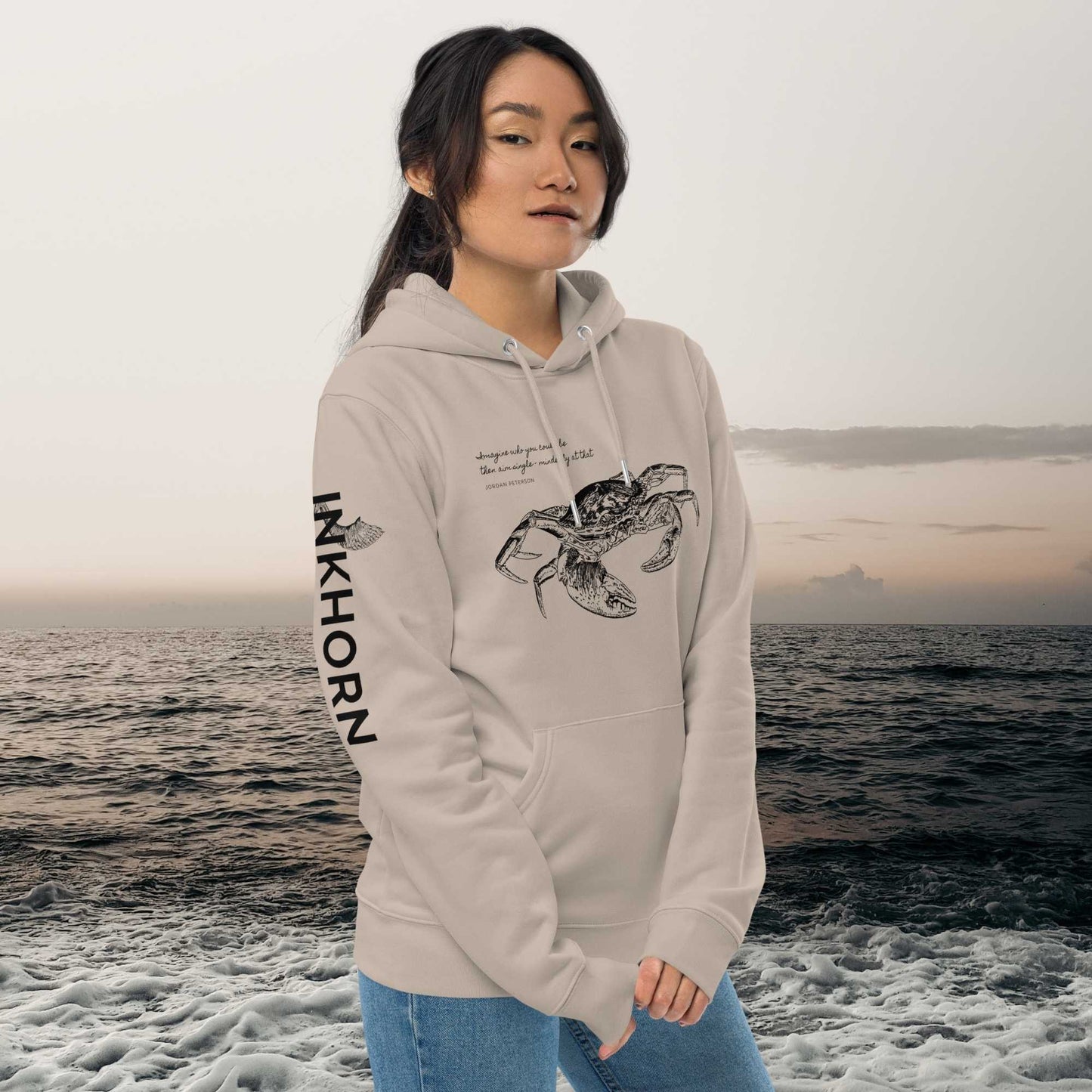 CRAB MENTALITY Ladies Hoodie